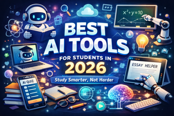 Best AI Tools for Students in 2026 to Study Smarter (Not Harder)